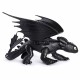 Купить фигурку дракона Ночная Фурия Беззубик из мультфильма Как приручить Дракона 3 с доставкой в Москве