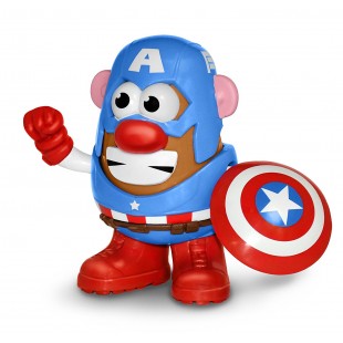 Игрушка Мистер Картофельная Голов в костюме Капитан Америка