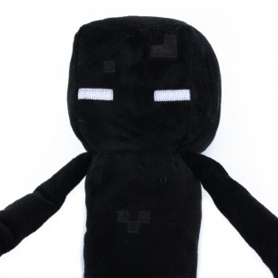 Мягкая игрушка из игры minecraft черный эндермен дешево доставка в Иркутск Саратов Владивосток Курск