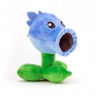 Ледяной горохострел один из главных героев игры Растения против зомби - игрушка мягкая 18 см.
