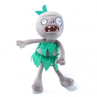 Купить мягкую игрушку Зомби папуас из локации пляж остров из игры Zombie vs Plants 