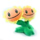 Купить игрушку Двойной подсолнух (англ. Twin Sunflower) мягкая 16 см по низкой цене с доставкой по России