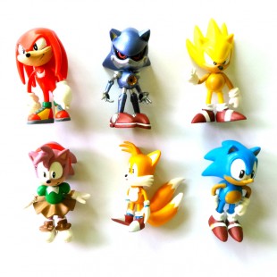 Фигурки героев мультфильма Sonic BooM 5 см.