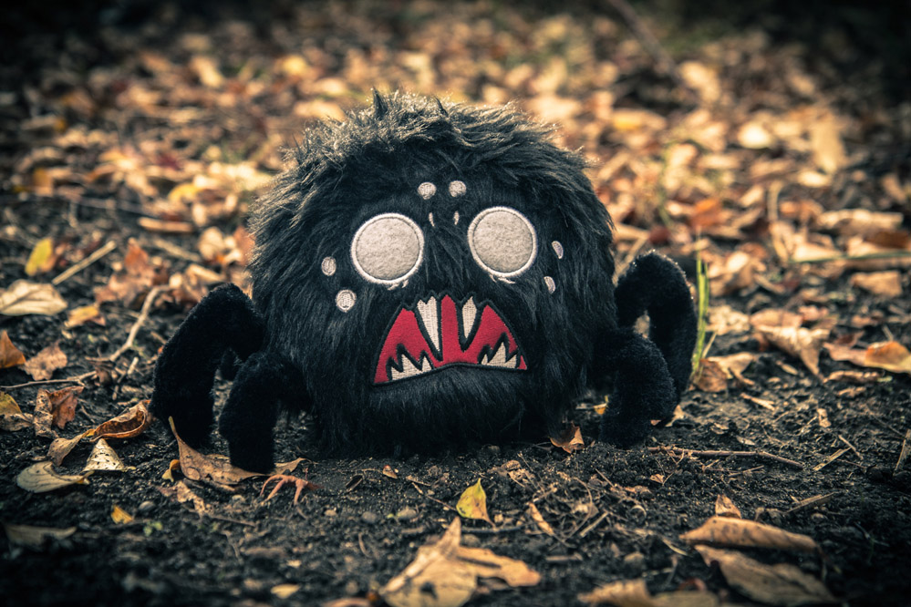 черный паук из донт стрейв игрушка